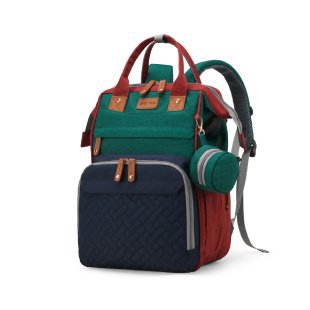 WoQuilted Multi-Pocket Travel Backpack Acalora