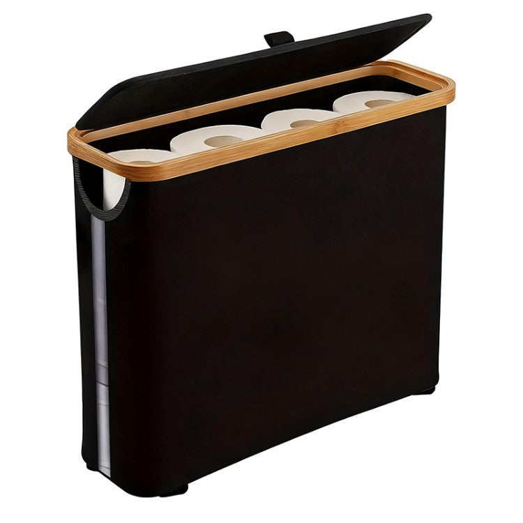 High-quality laundry basket with lid and handle Acalora