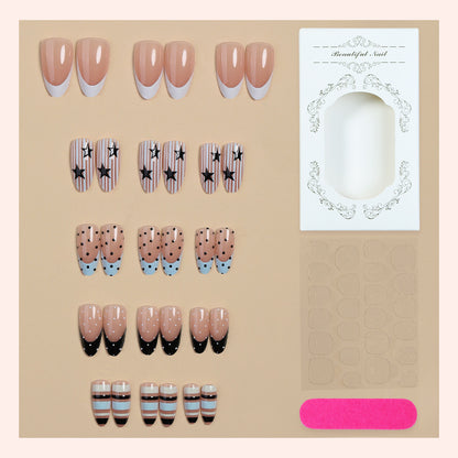 Artistic Gradient Press-On Nail Set Acalora