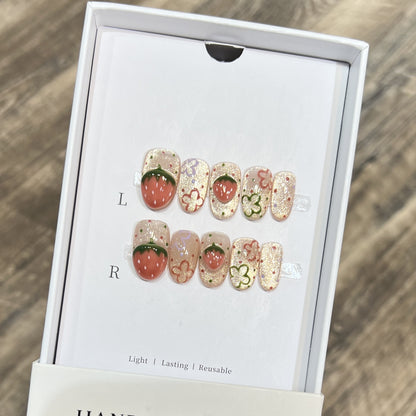 Reusable Press-On Nail Set Acalora