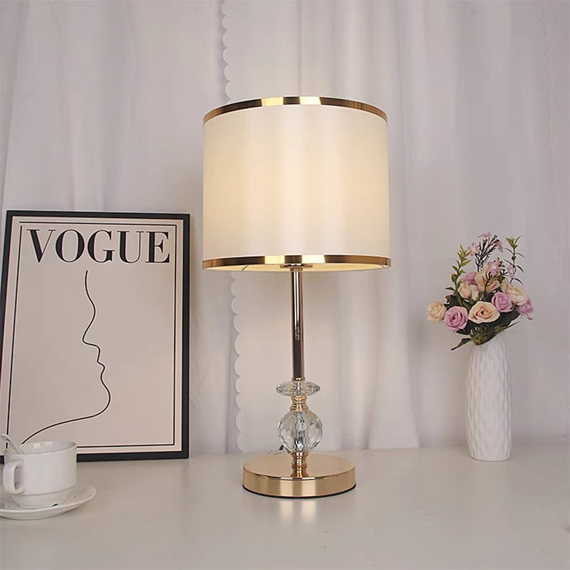 Modern Crystal Accent Table Lamp