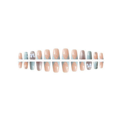 Decorative Nail Art Set with 3D Bows and Gems Acalora