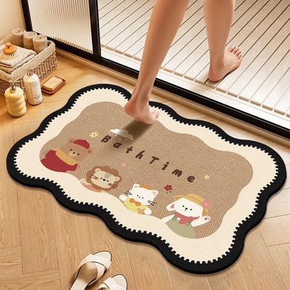 Soft Absorbent Bath Rug