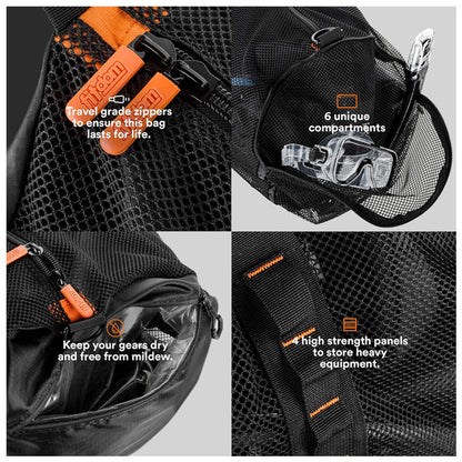 High-Performance Sports Gear Storage Duffle Acalora