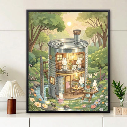 Whimsical Home Illustration Wall Art