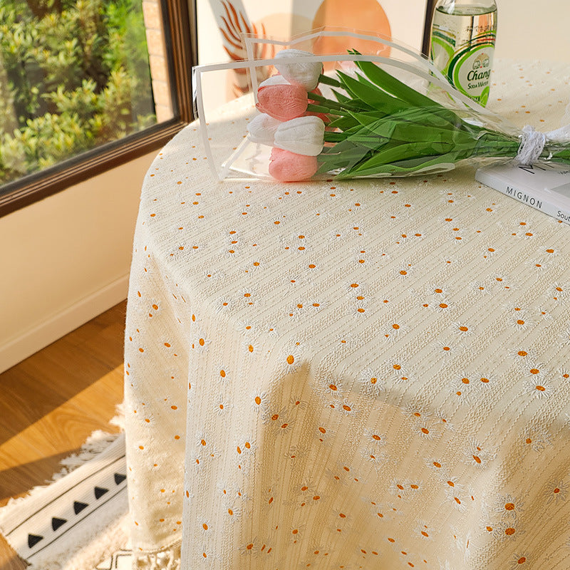 Elegant Textured Tablecloth  1788834266
