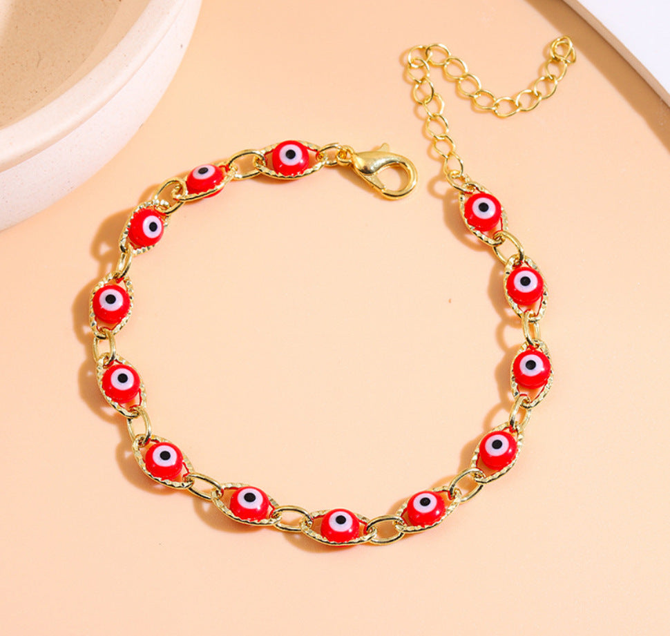 Evil Eye Charm Bracelet Acalora 1788164291