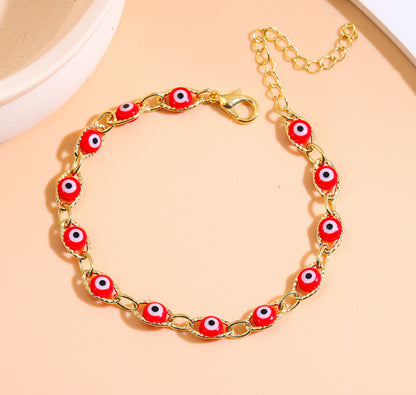 Evil Eye Charm Bracelet Acalora 1788164291