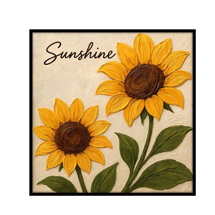 Inspiring Sunflower Wall Decoration