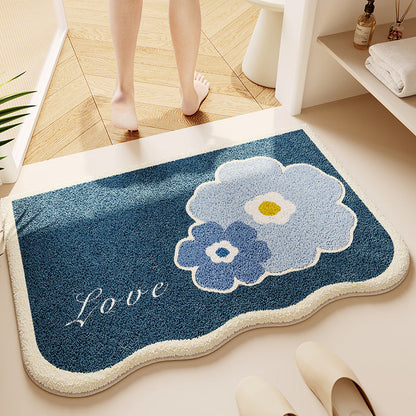 Soft Textured Bathroom Rug