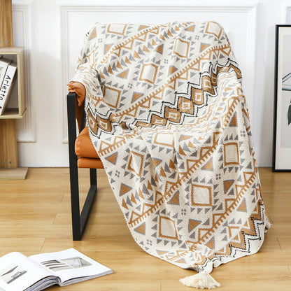 Bohemian Patterned Throw Blanket