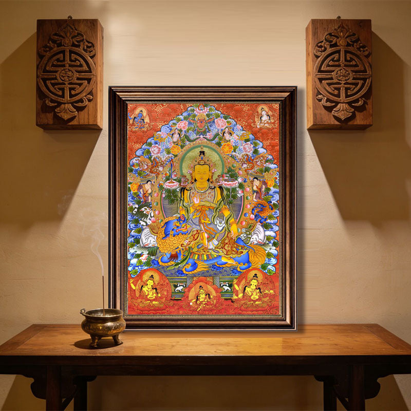 Intricate Religious Canvas Artwork