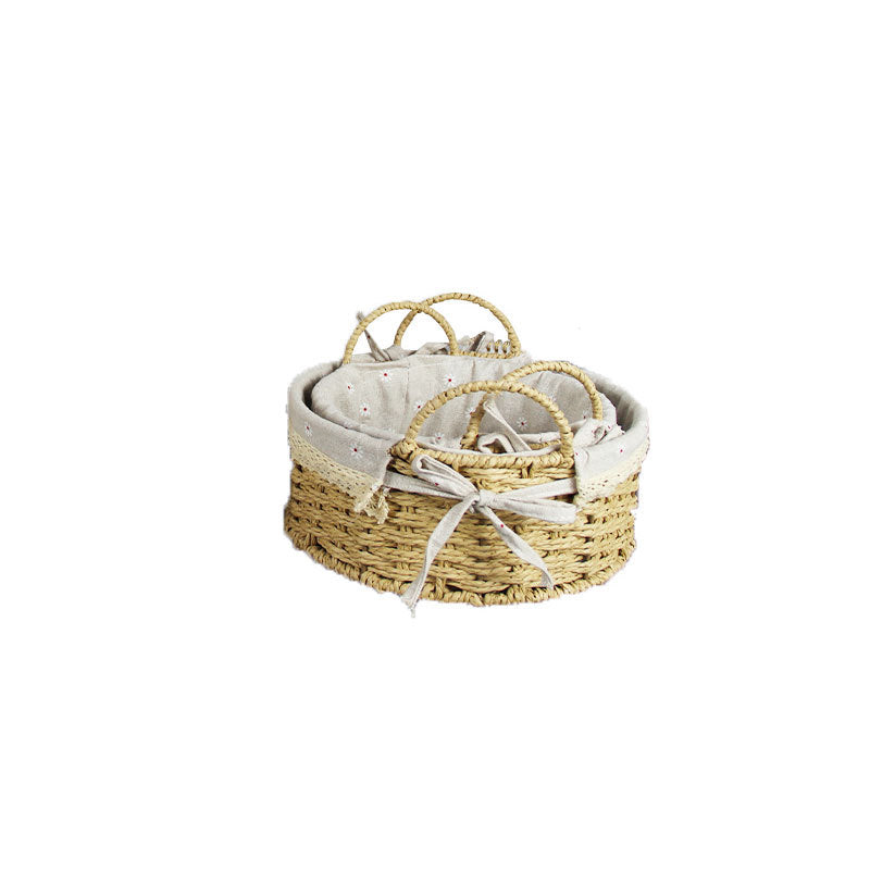 Handcrafted Woven Storage Basket Acalora