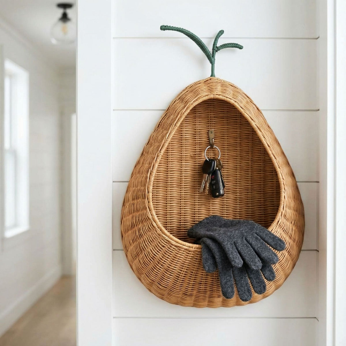 Wall basket in apple shape Acalora