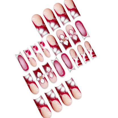 Floral Nail Art Extensions Acalora