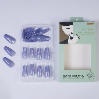 Acrylic nails in elegant stiletto design Acalora