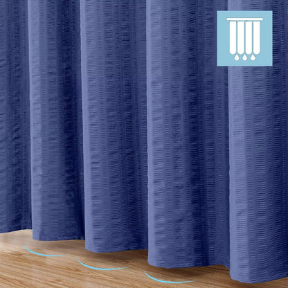 Premium Textured Shower Curtain