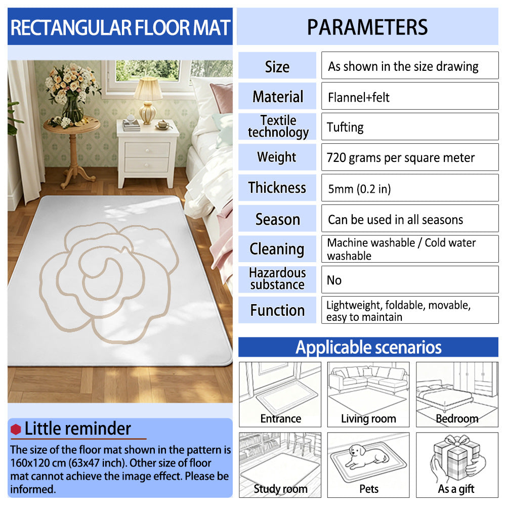 Unisex Decorative Area Rug