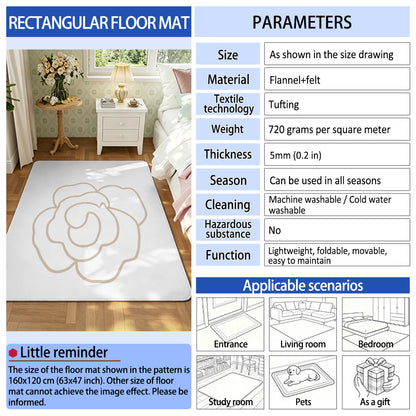 Unisex Decorative Area Rug