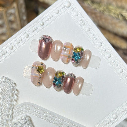 Artistic Themed Nail Art Set Acalora