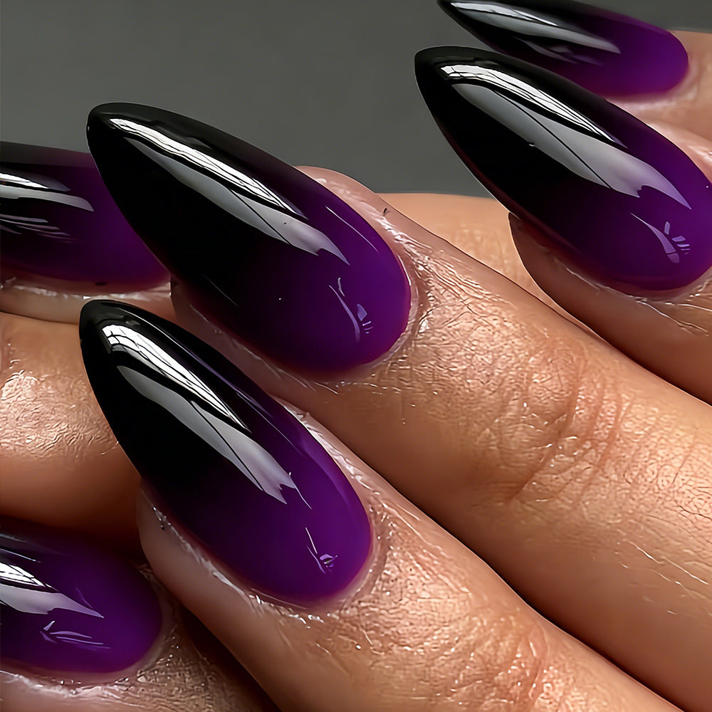 Ombre Stiletto Press-On Nail Art Acalora
