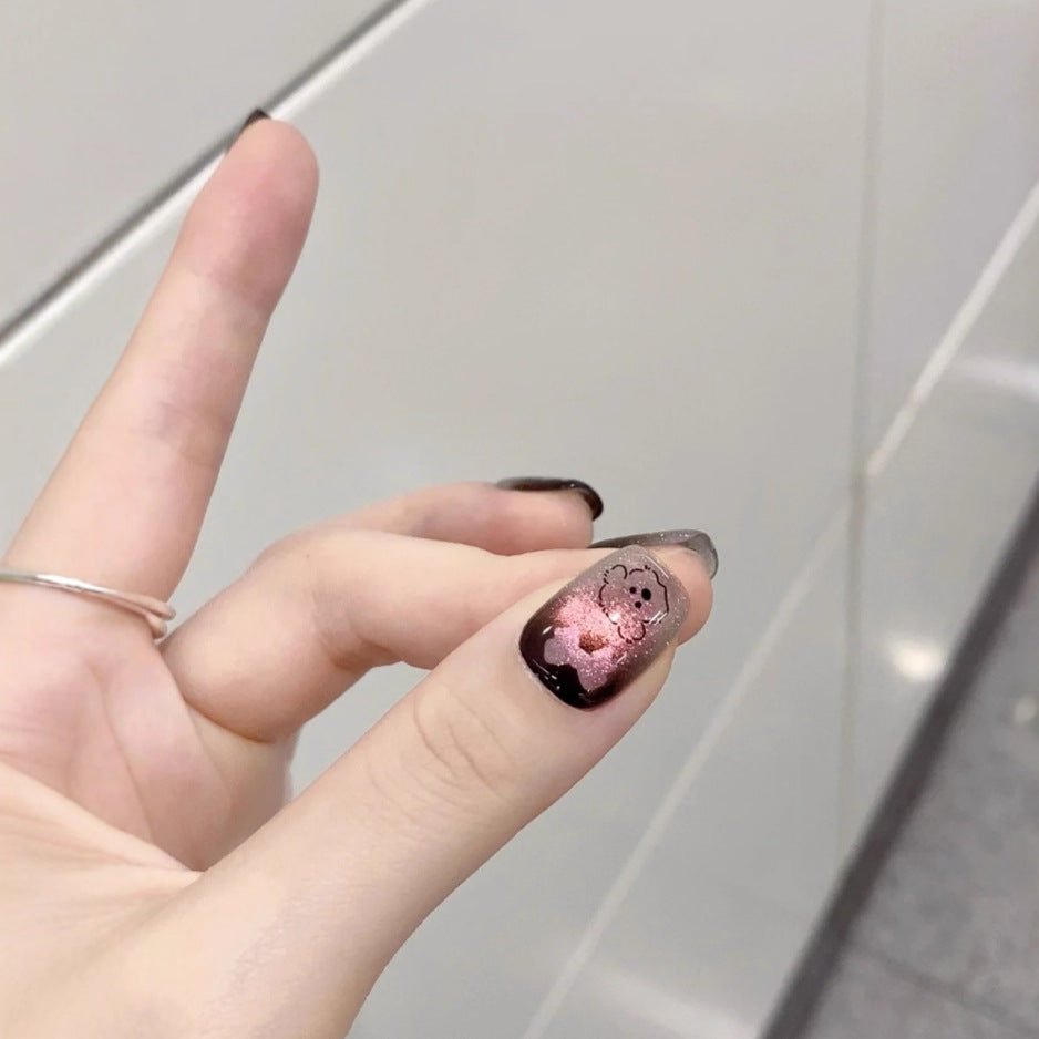 Cute Animal-Themed Press-On Nail Set Acalora