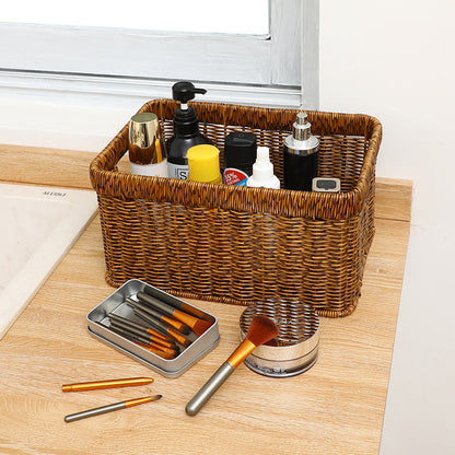 Handwoven Rustic Storage Basket Acalora