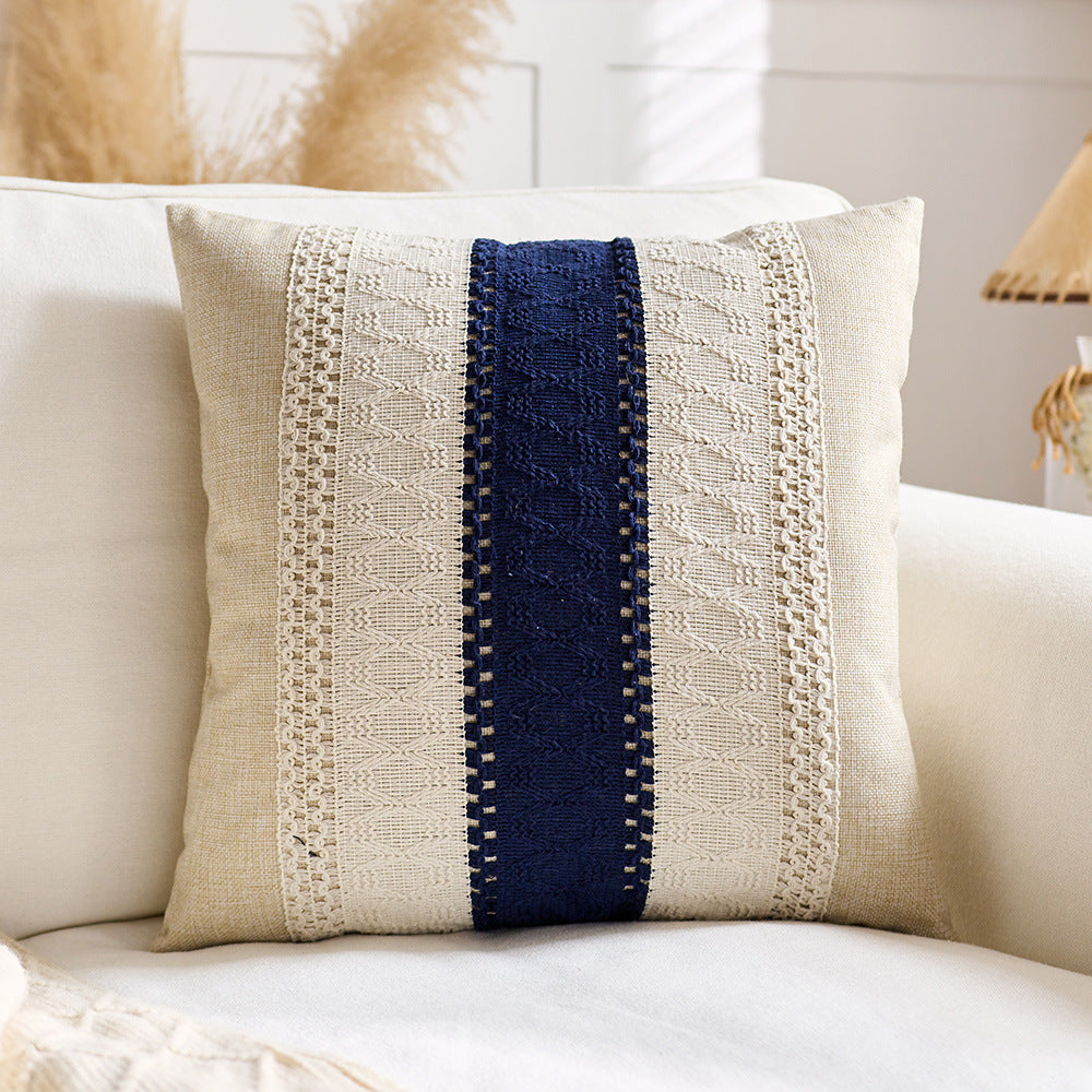 Decorative Knit Textured Throw Pillow