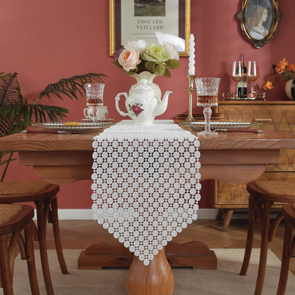 Decorative Floral Lace Table Runner