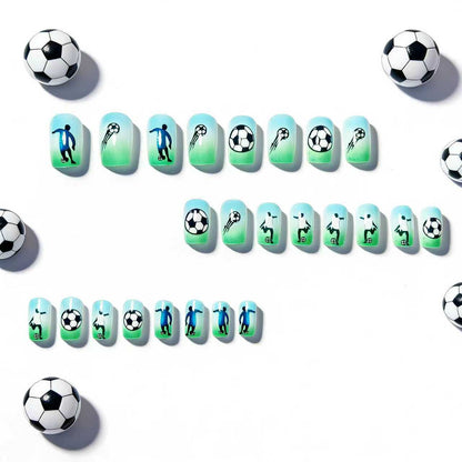 Sports-Themed Nail Art Acalora