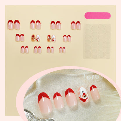 Festive Press-On Nail Art Set Acalora