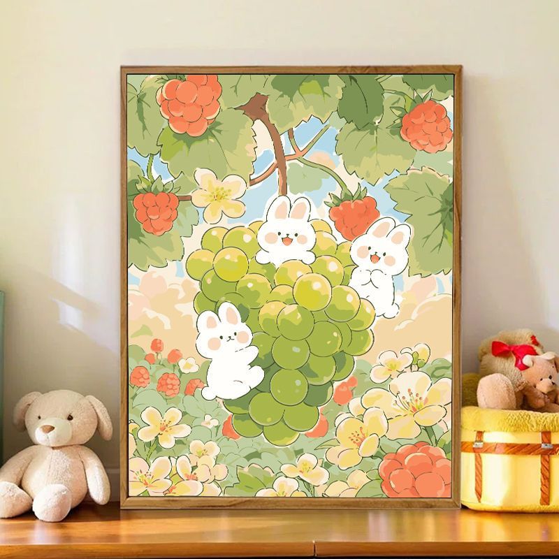 Playful Bunny-Themed Wall Art