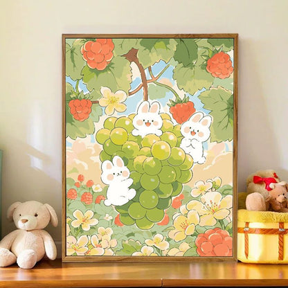 Playful Bunny-Themed Wall Art