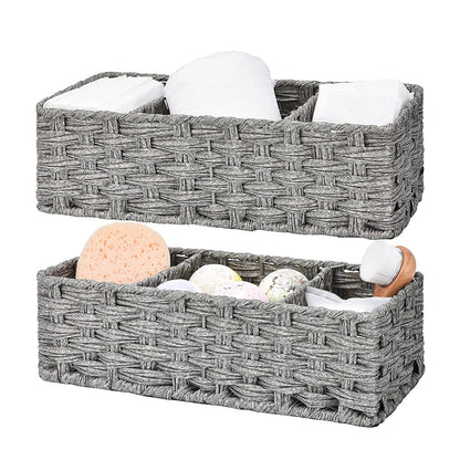 Woven Storage Basket Set Acalora