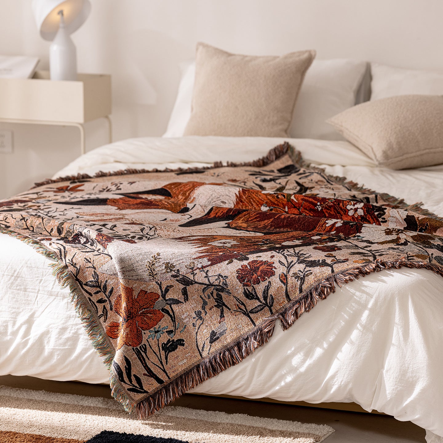 Artistic Animal Print Tapestry
