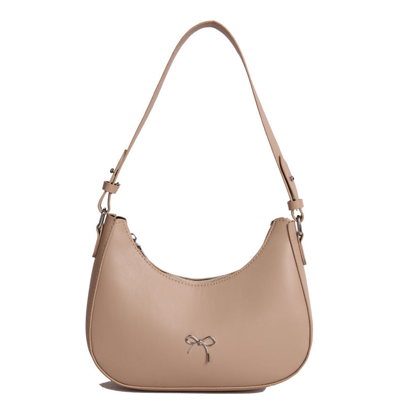 Stylish Bow Detail Shoulder Bag Acalora