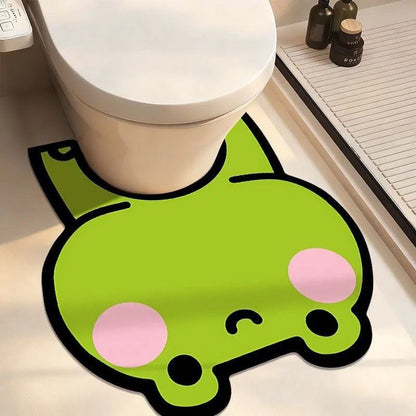 Novelty Pet Paw Bathroom Mat