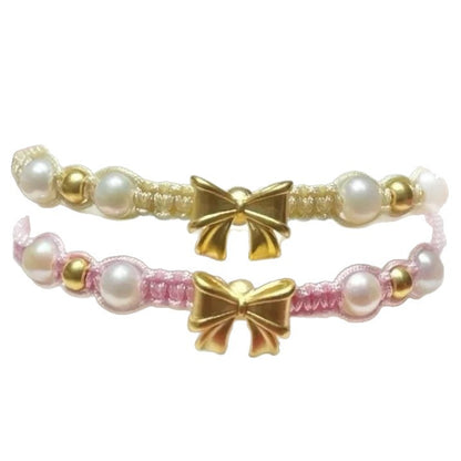 Adjustable Bow Charm Bracelet Acalora 1788856994