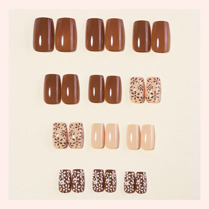 Premium Press-On Nail Set with Artistic Designs Acalora
