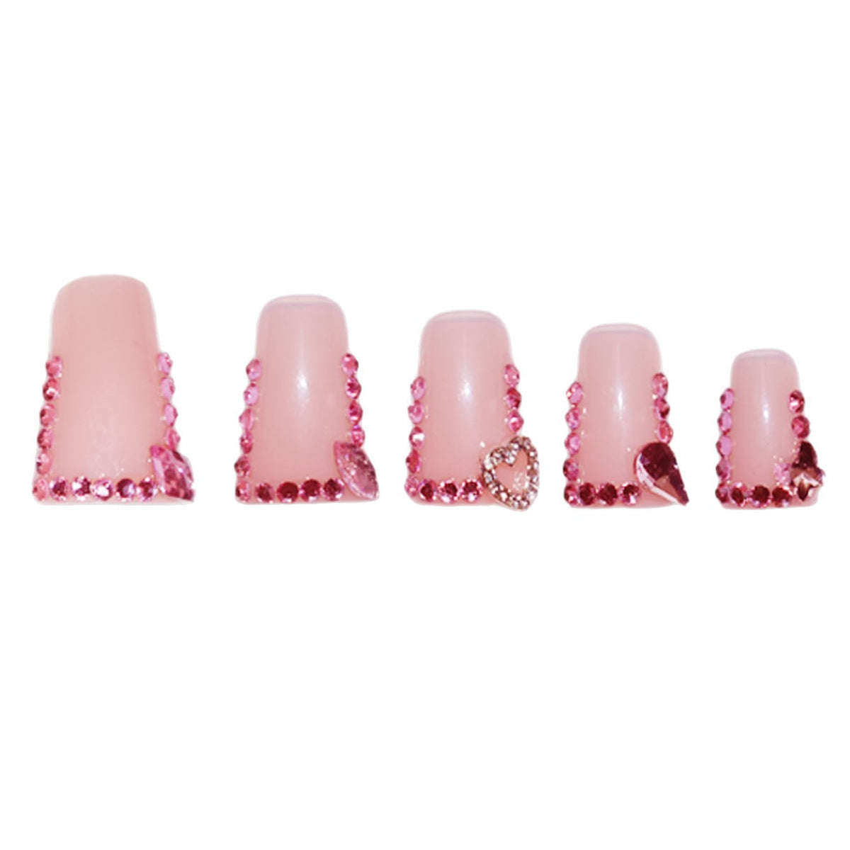 Glittering Gemstone Nail Art Acalora