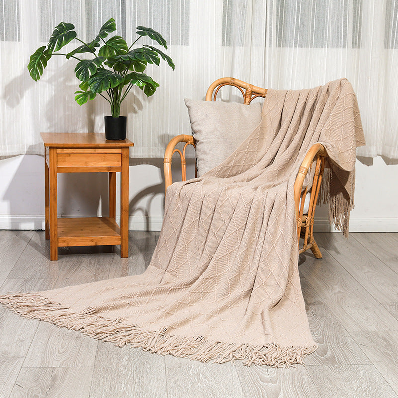 Cozy Knitted Blanket