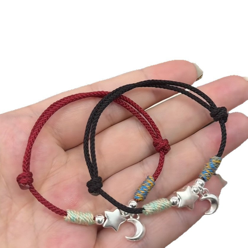 Adjustable Celestial Charm Bracelet Acalora