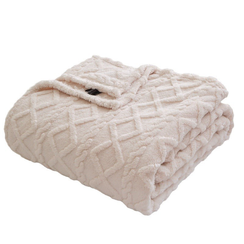 Textured Decorative Throw Blanket