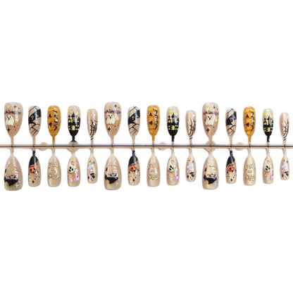 Halloween-Themed Press-On Nail Set Acalora