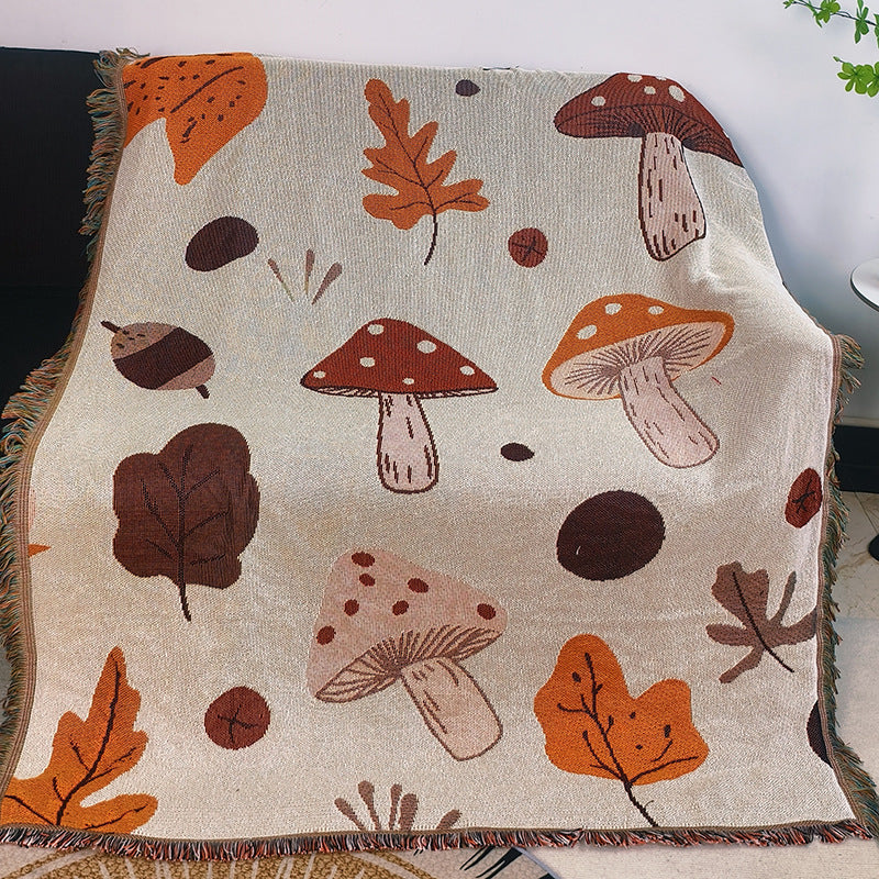 Cozy Nature-Inspired Throw Blanket