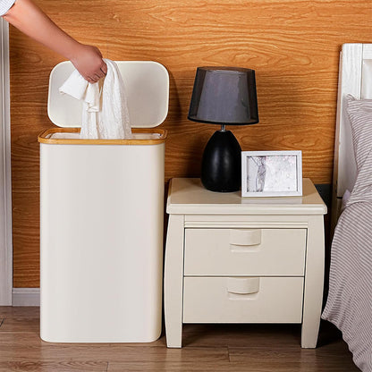 Elegant laundry basket with removable inner bag Acalora