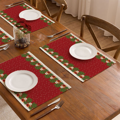 Festive Holiday-Themed Table Runner