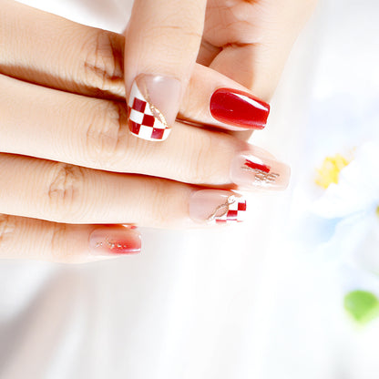Glamorous Artful Press-On Nail Set Acalora