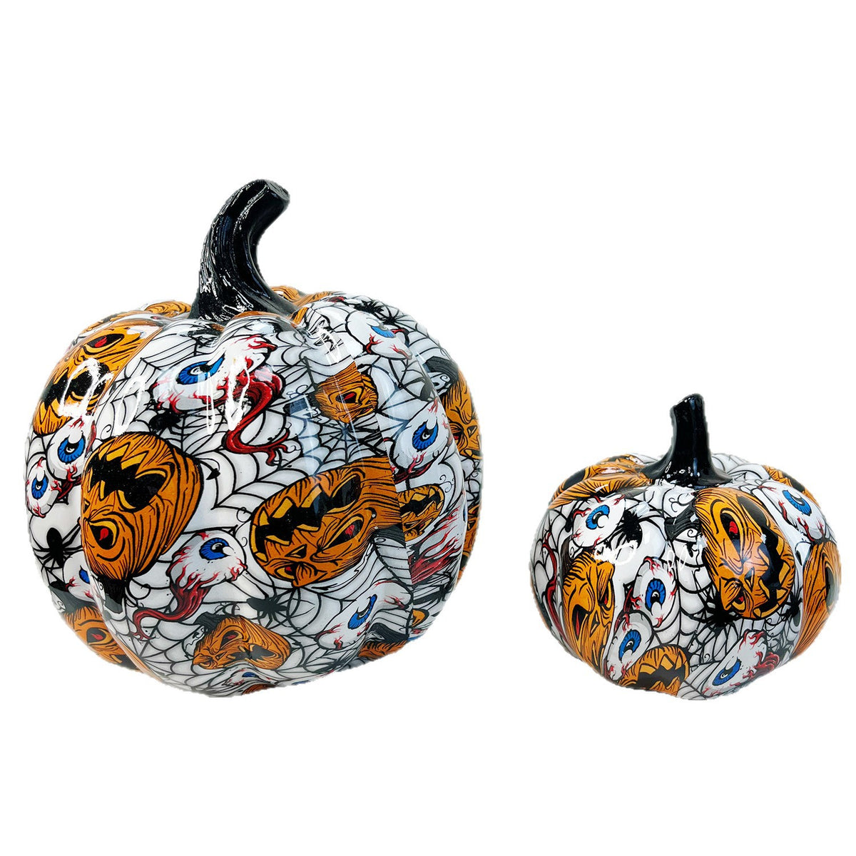 Artistic Halloween Pumpkin Figurine Acalora