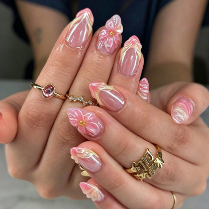 Decorative Press-On Nail Art Set Acalora 1788495816